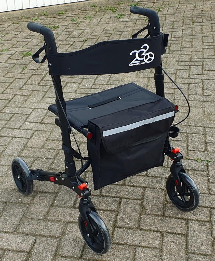 Lichtgewicht Rollator dubbel inklapbaar NIEUW, Diversen, Lichtgewicht, Rollator 2020, Rollator 2020, Nieuw