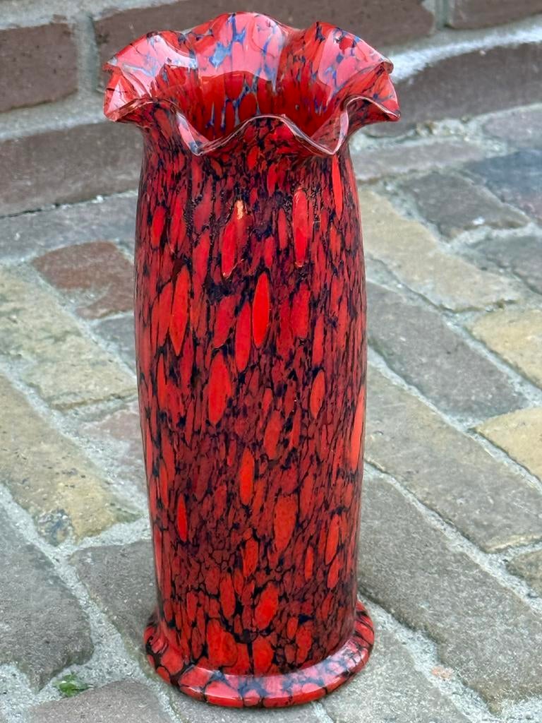 Loetz / Kralik glazen vaas - Art Nouveau, Antiek en Kunst, Ophalen of Verzenden