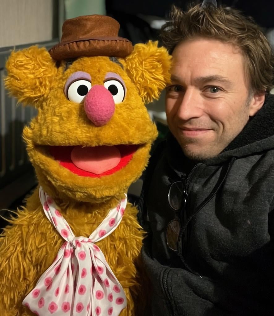 Fozzie Bear Replica *Professionele Muppet pop*, Ophalen of Verzenden, Nieuw, Tv, Beeldje, Replica of Model