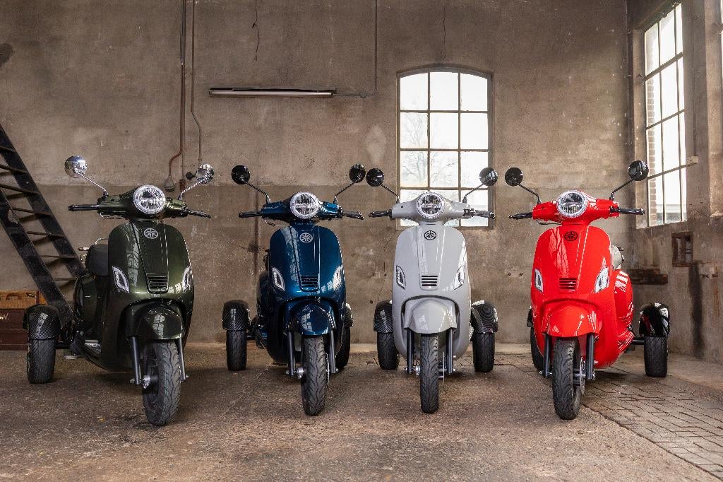 Driewielscooter benzine |  rijbewijsvrij  | Ripco. Retro, Overige merken, Nieuw, Ophalen of Verzenden, 16 km/u of meer