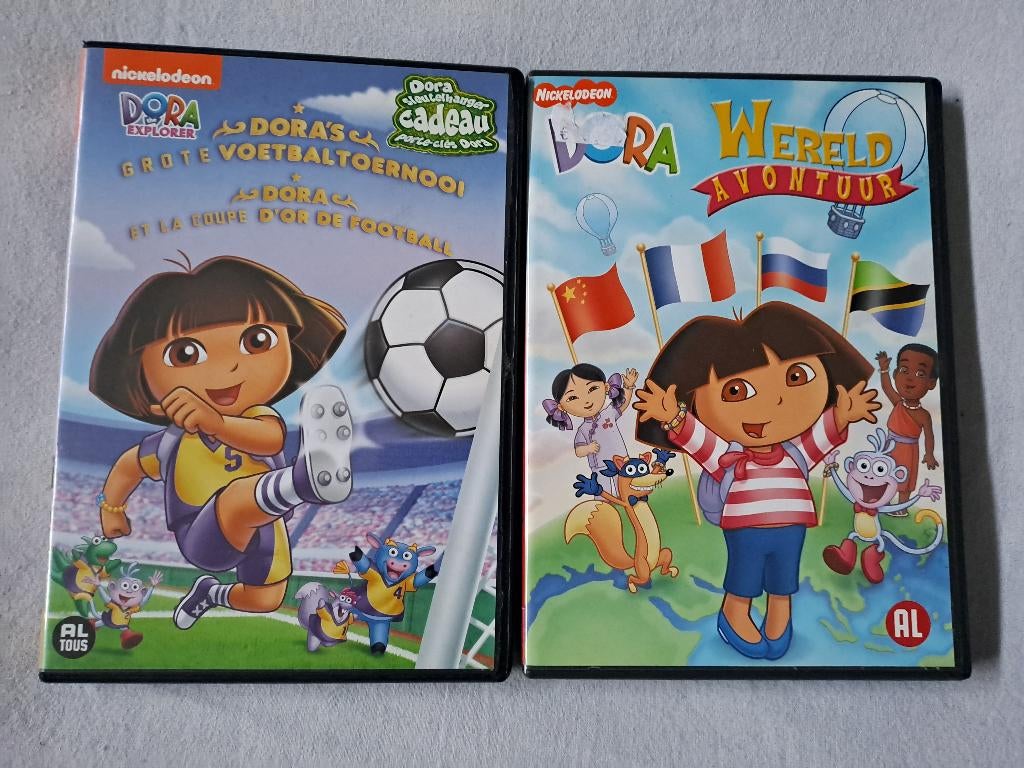 2 dora dvd's, Cd's en Dvd's, Alle leeftijden, Ophalen of Verzenden, Gebruikt