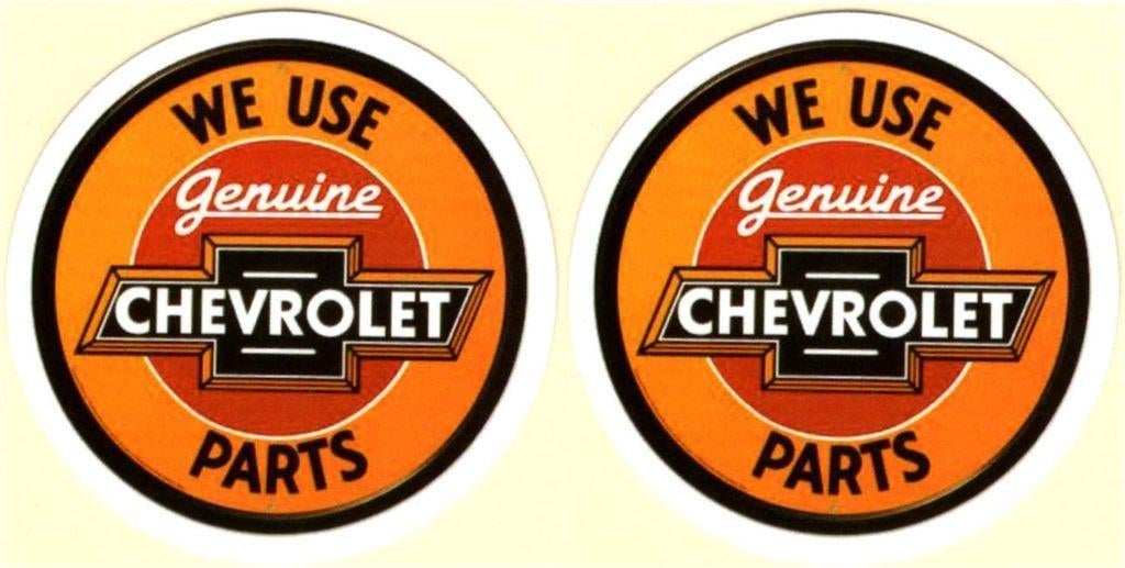 Chevrolet Parts sticker set #9, Ophalen of Verzenden