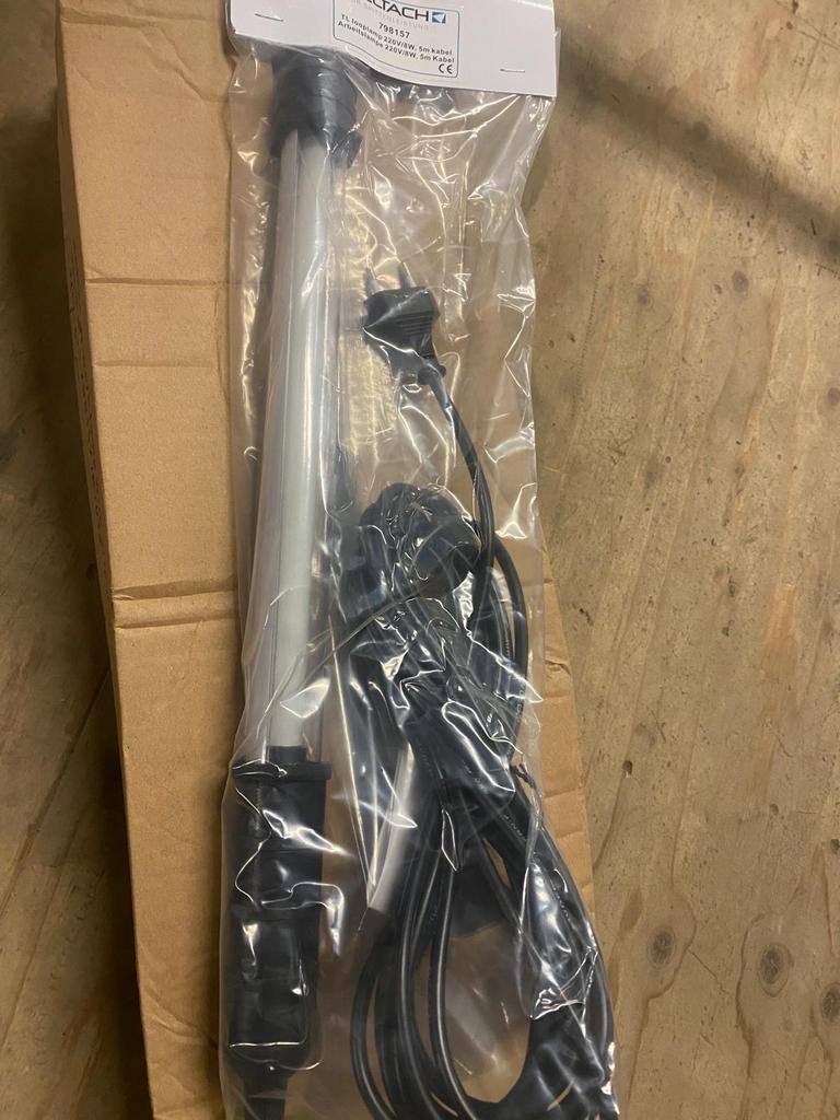 DELTACH TL Looplamp 220V/8W, 5m kabel - Nieuw, Ophalen of Verzenden, Nieuw