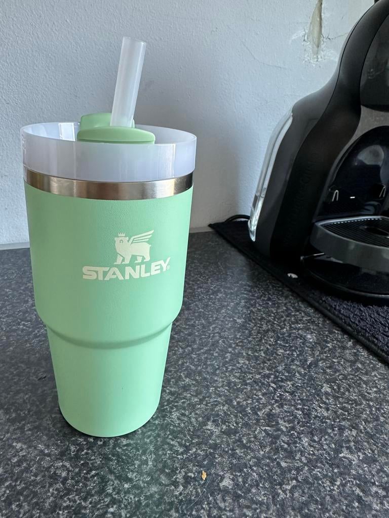 Nieuwe Stanley waterfles - mintgroen, Ophalen of Verzenden, Nieuw