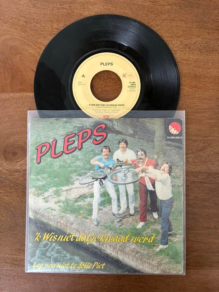 Pleps - ‘K wis niet dat je kwaad werd, Cd's en Dvd's, Ophalen of Verzenden, 7 inch, Single