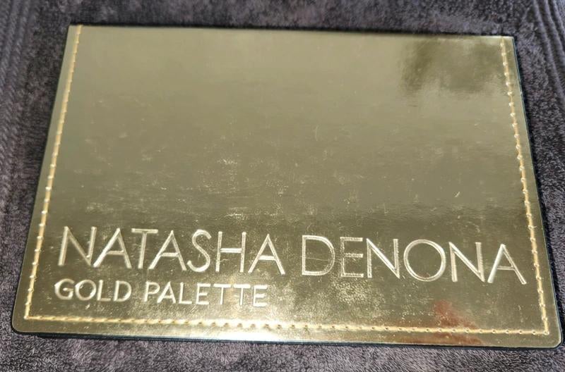 Natasha Denona Gold palette, Sieraden, Tassen en Uiterlijk, Uiterlijk | Cosmetica en Make-up, Gebruikt, Make-up, Gehele gezicht