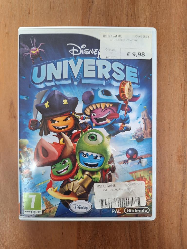 Wii Disney Universe, Avontuur en Actie, Ophalen of Verzenden, Zo goed als nieuw, 3 spelers of meer