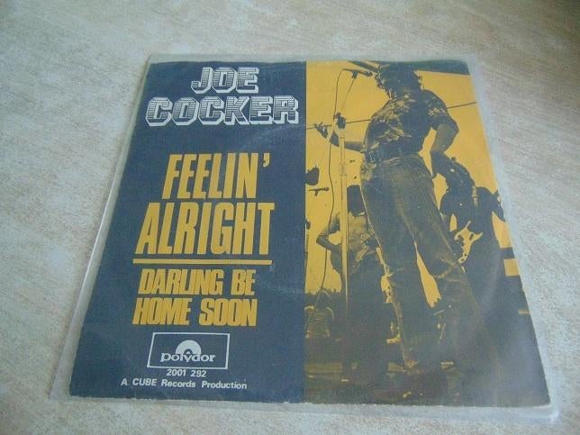 Joe Cocker Singles, Ophalen of Verzenden, Zo goed als nieuw, Overige formaten, Poprock