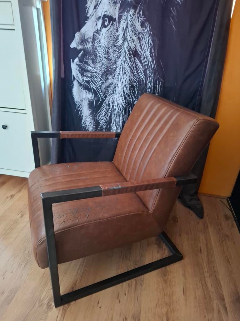 Gratis ophalen, Huis en Inrichting, Fauteuils, Ophalen, Gebruikt, Minder dan 50 cm