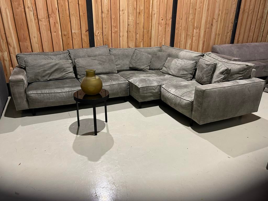 Goossens Grijze Plofbak in Perfecte Staat - 320x245 cm