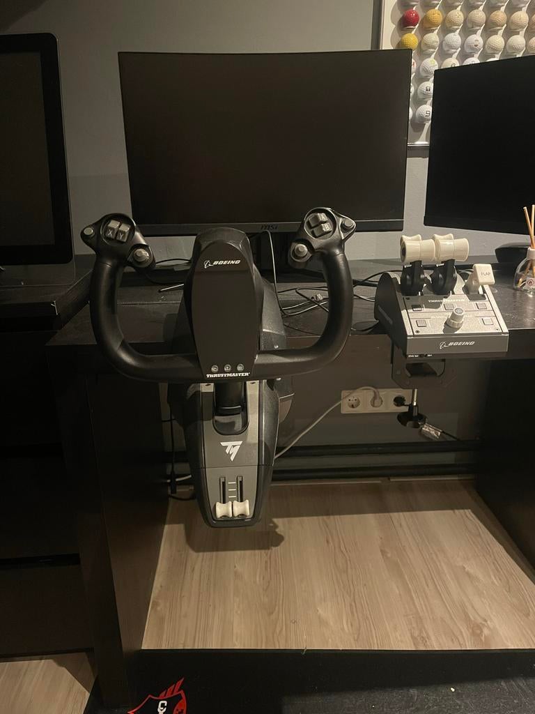 Thrustmaster Boeing Flight Simulator - Zo goed als nieuw, Ophalen of Verzenden, Zo goed als nieuw, Simulatie