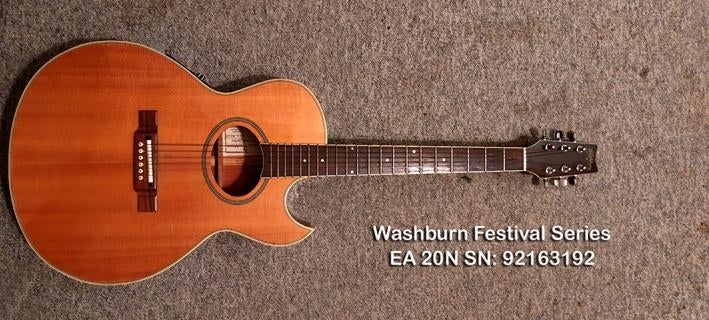 Washburn Festival Series gitaar, Muziek en Instrumenten, Ophalen, Gebruikt, Hollow body, Overige merken