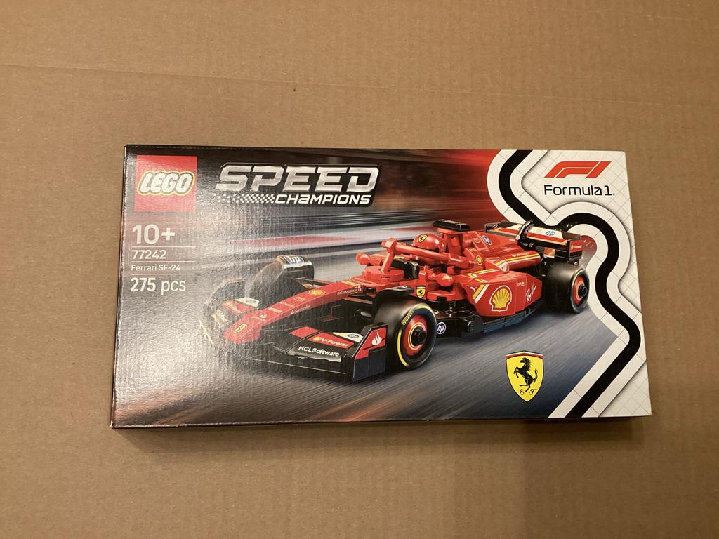 LEGO Speed Champions Ferrari SF-24 Formule 1 raceauto, Ophalen of Verzenden, Zo goed als nieuw, Auto, Overige merken