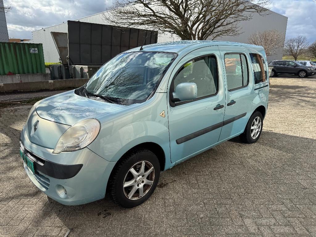 Renault Kangoo 1.6 16V 78KW Family AUT 2010 Blauw, Auto's, Stof, 4 cilinders, Blauw, Origineel Nederlands