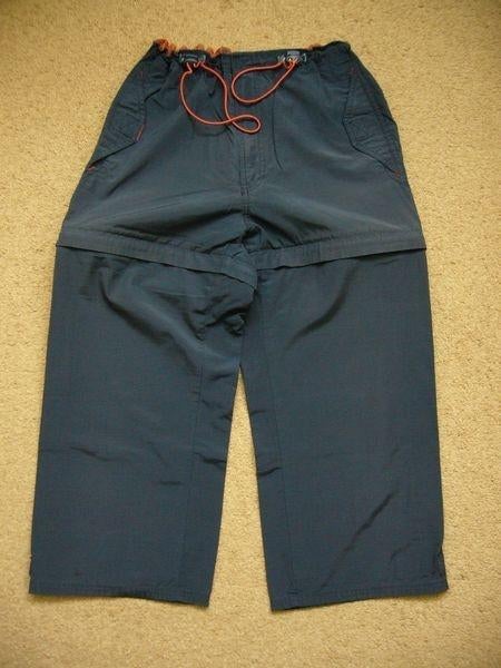 Periscope blauwe outdoor capri tevens short maat M izgs, Maat 38/40 (M), Blauw, Ophalen of Verzenden, Zo goed als nieuw