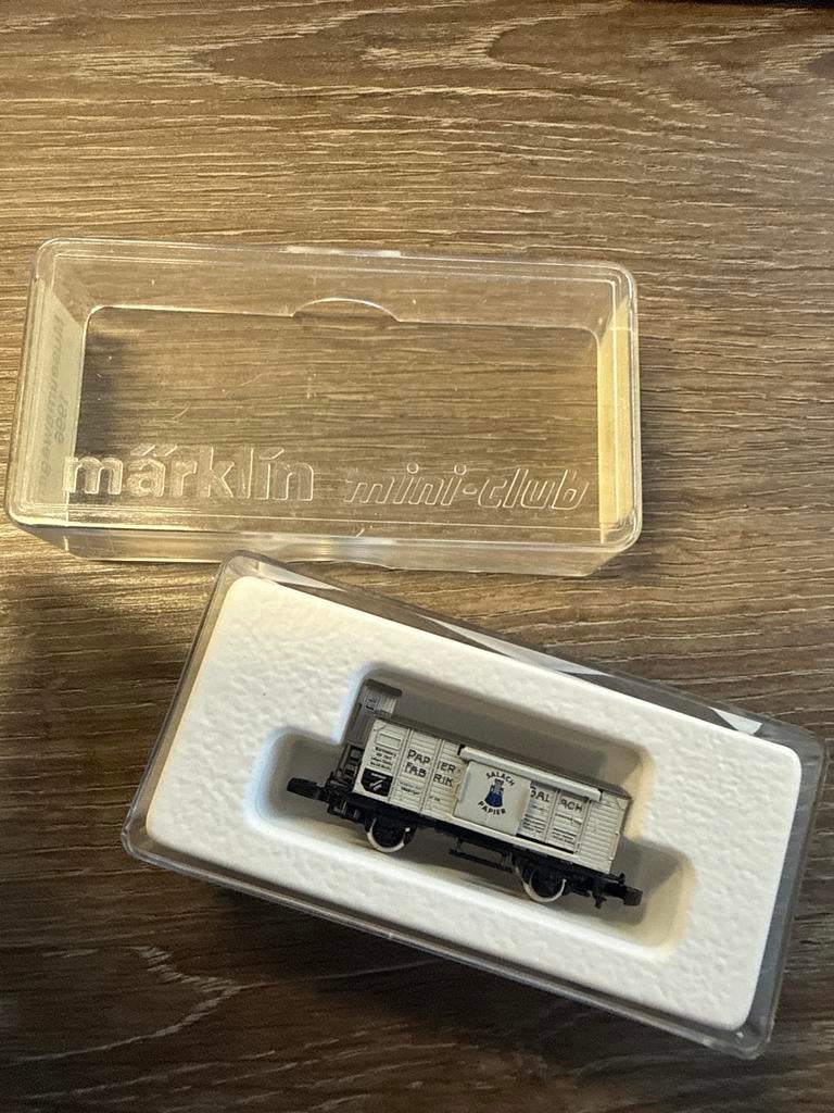 Märklin Mini-Club Museumwagen 1996 - Z-spoor, Wisselstroom, Wagon, Ophalen of Verzenden, Zo goed als nieuw