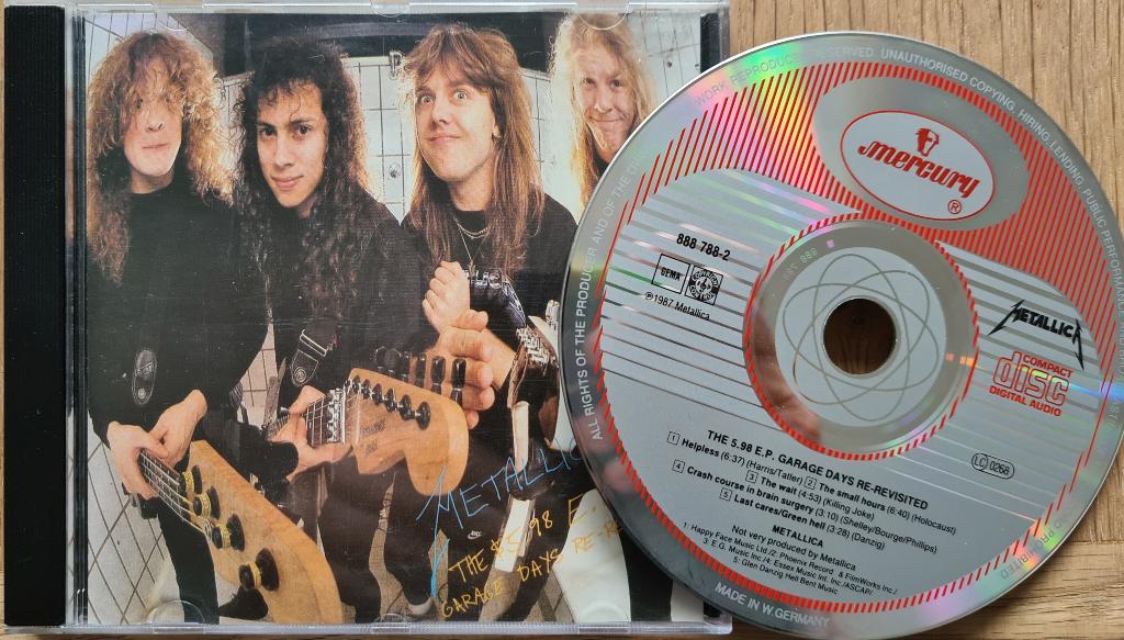 METALLICA - The $5.98 E.P. Garage days re-revisited ( CD ), Cd's en Dvd's, Cd's | Hardrock en Metal, Zo goed als nieuw, Ophalen of Verzenden