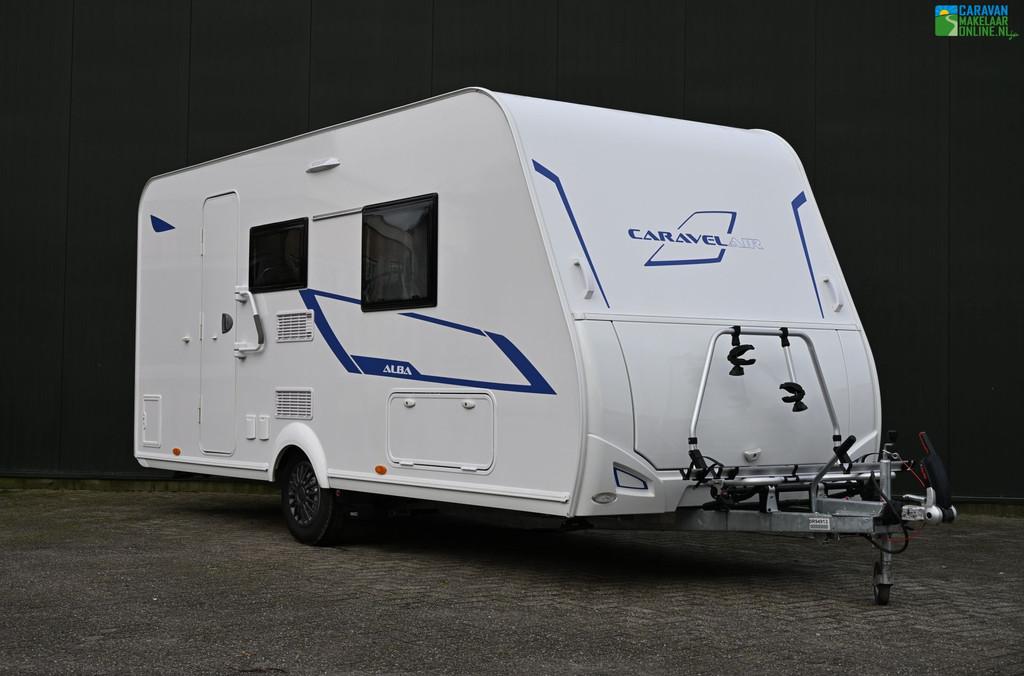 Caravelair Alba 472 '25 (deel)voortent|Mover|Fietsdr. NWST, Caravans en Kamperen, Bedrijf, Ringverwarming, 5 tot 6 meter, Caravelair