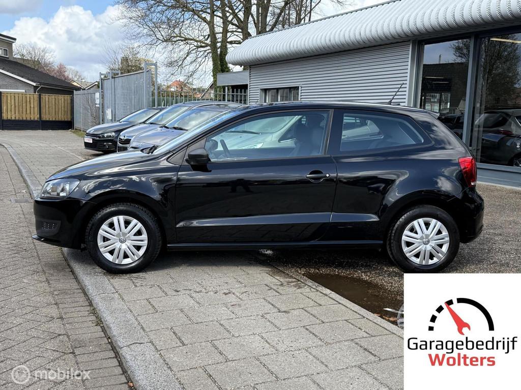 Volkswagen Polo 1.2-12V Comfortline AIRCO NW APK NETTE AUTO, Voorwielaandrijving, Gebruikt, Zwart, Met garantie (alle)