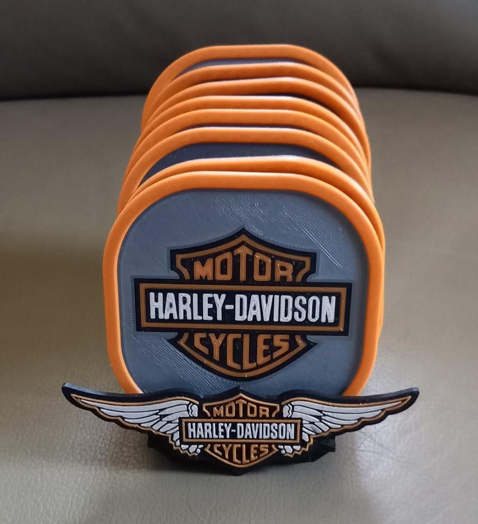 8x onderzetters met houder, Antiek en Kunst, Verzenden