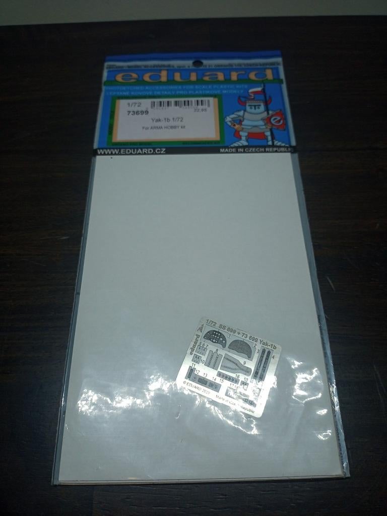 EDUARD 73699 - 1/72 Yak-1b for ARMA HOBBY kit., Overige merken, 1:72 tot 1:144, Nieuw, Ophalen of Verzenden