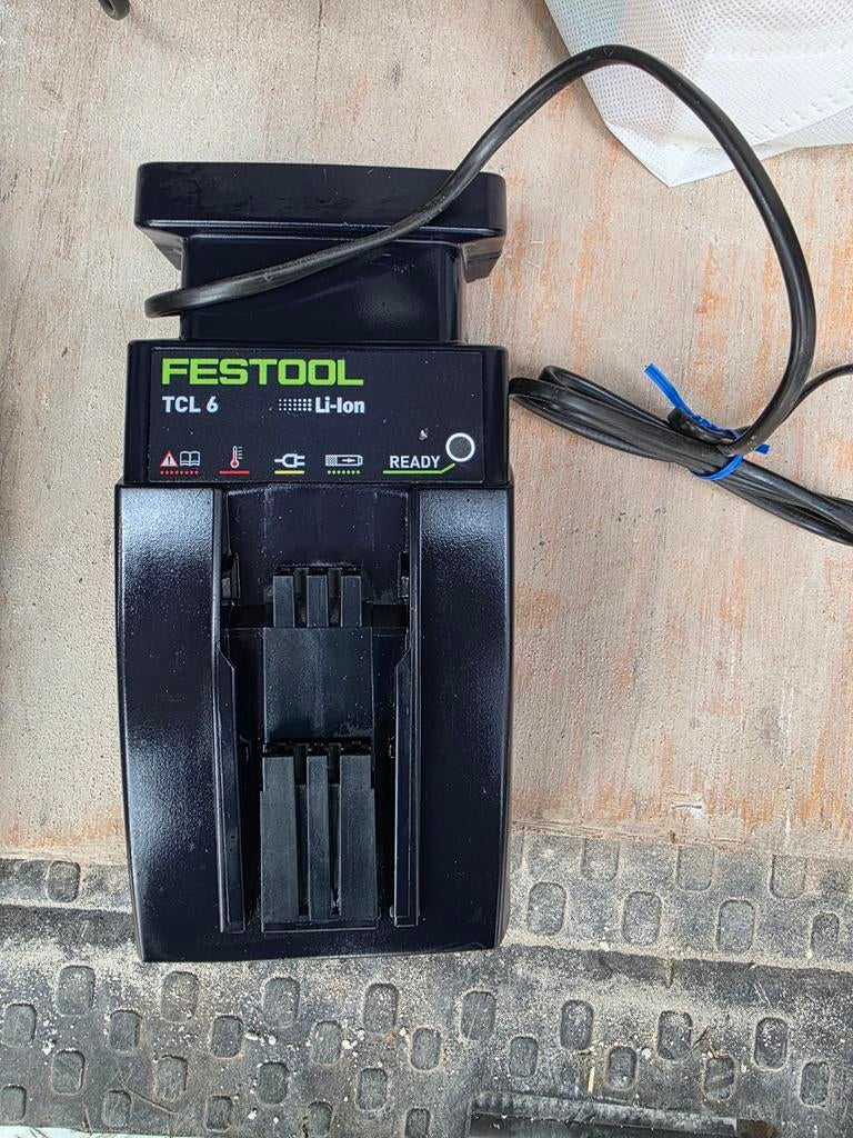 Tcl 6 snellader voor festool 18v accu's, Ophalen of Verzenden, Zo goed als nieuw