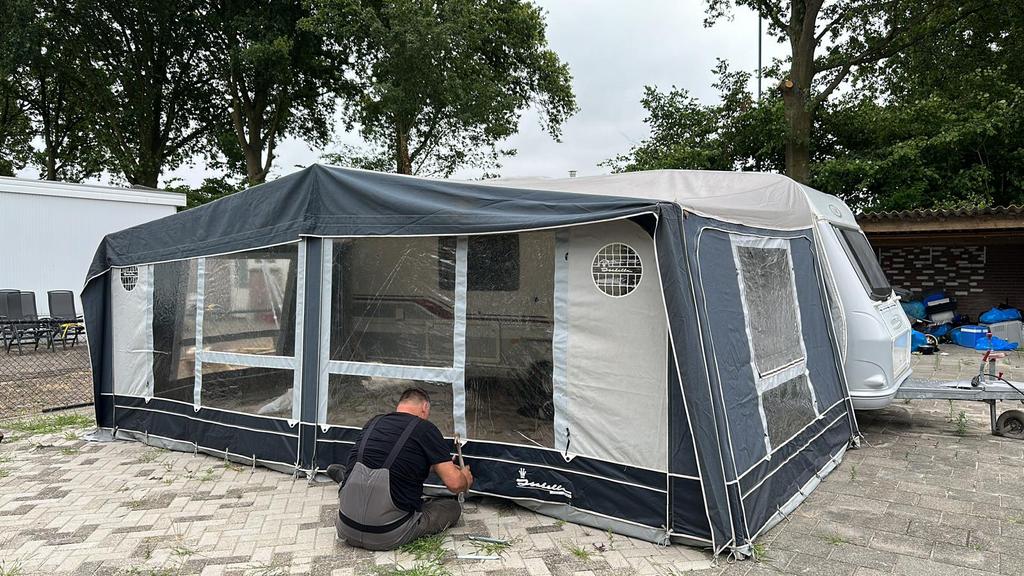 Isabella voortent  g19 compleet, Caravans en Kamperen, Tenten, Ophalen of Verzenden, Gebruikt, Meer dan 6