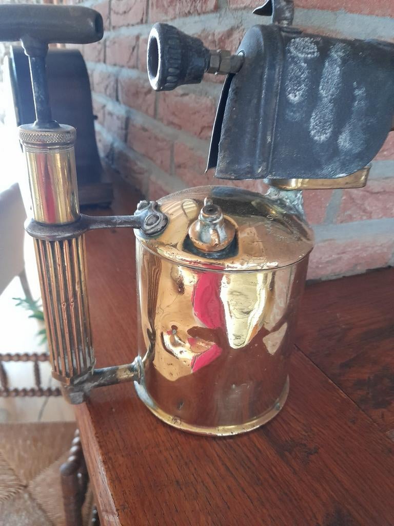 Antieke loodgieters gasbrander gereedschap Sievert G7, Ophalen of Verzenden