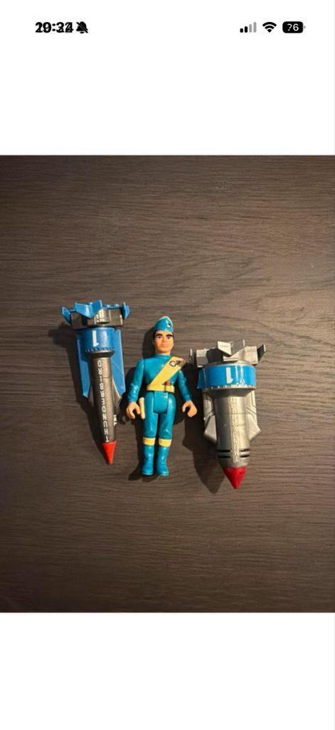 Thunderbirds actiefiguur met raketten, Kinderen en Baby's, Speelgoed | Actiefiguren, Ophalen of Verzenden, Gebruikt