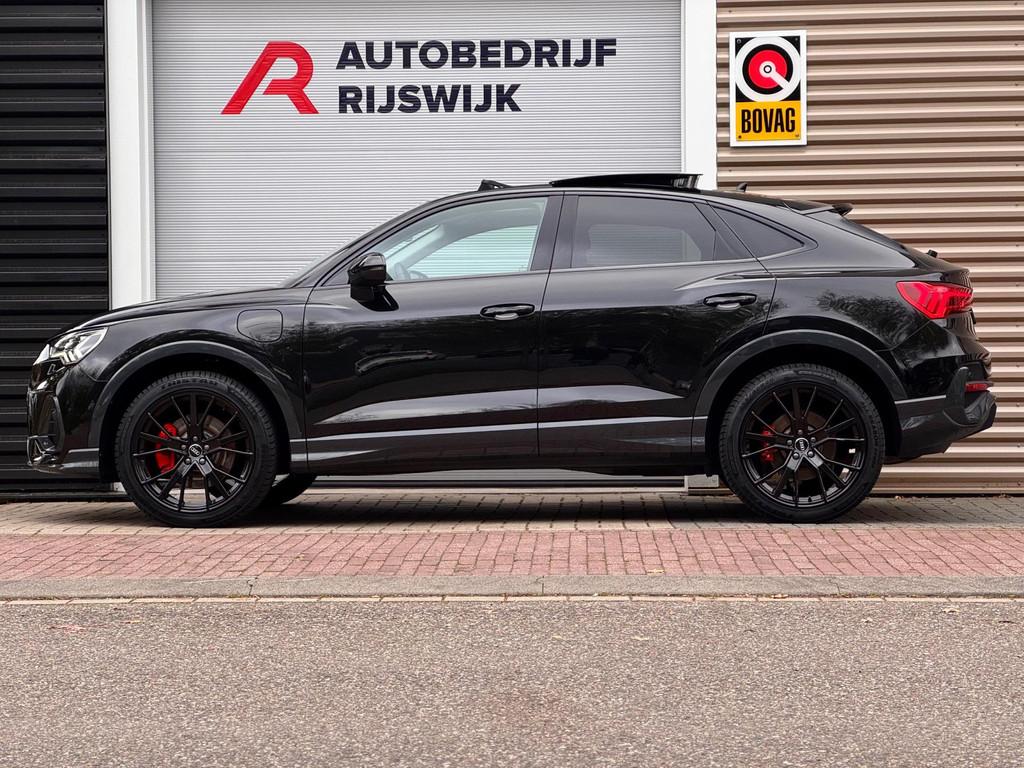 Audi Q3 Sportback 45 TFSI e S Edition Pano/Memory/360/Matrix, 12 maanden, Gebruikt, Zwart, 245 pk