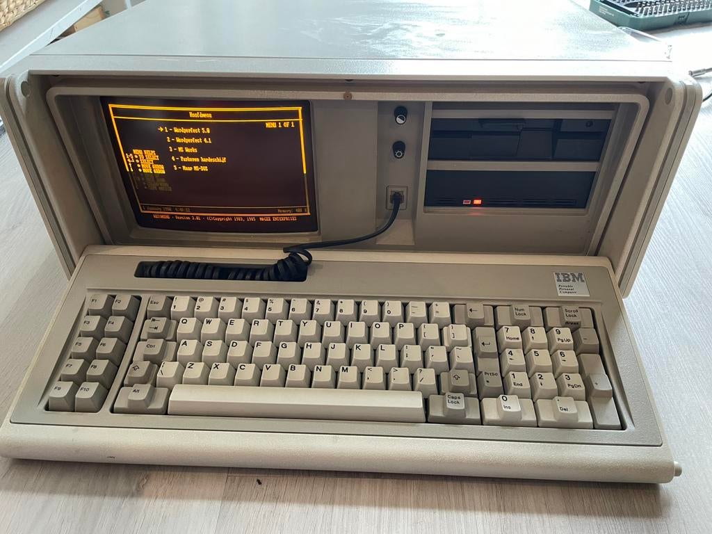 Vintage IBM 5155 Personal Computer - Werkend, Computers en Software, Vintage Computers, Ophalen