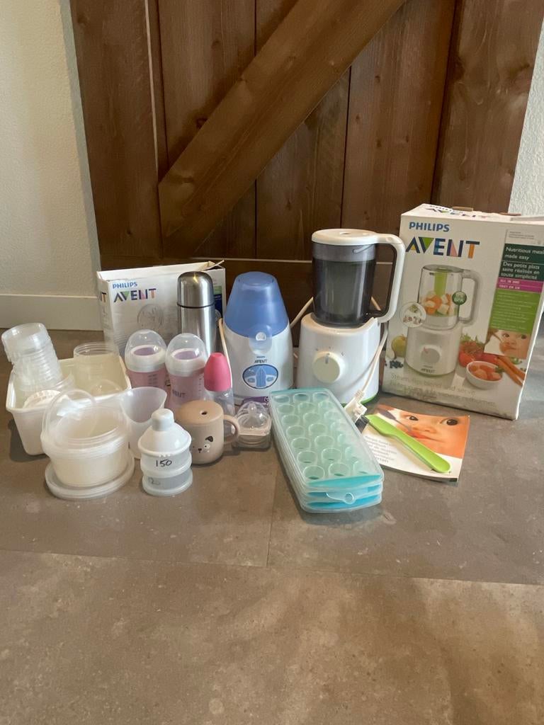 Babyvoeding starterspakket Philips Avent, Kinderen en Baby's, Babyvoeding en Toebehoren, Ophalen, Gebruikt, Overige typen
