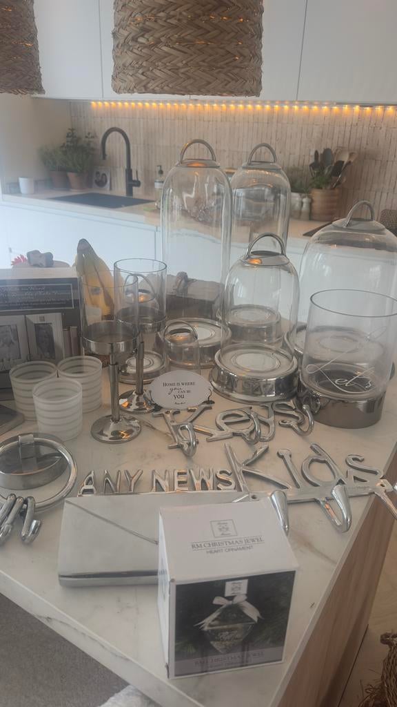 Grote collectie Riviera Maison woonaccessoires, Ophalen, Gebruikt