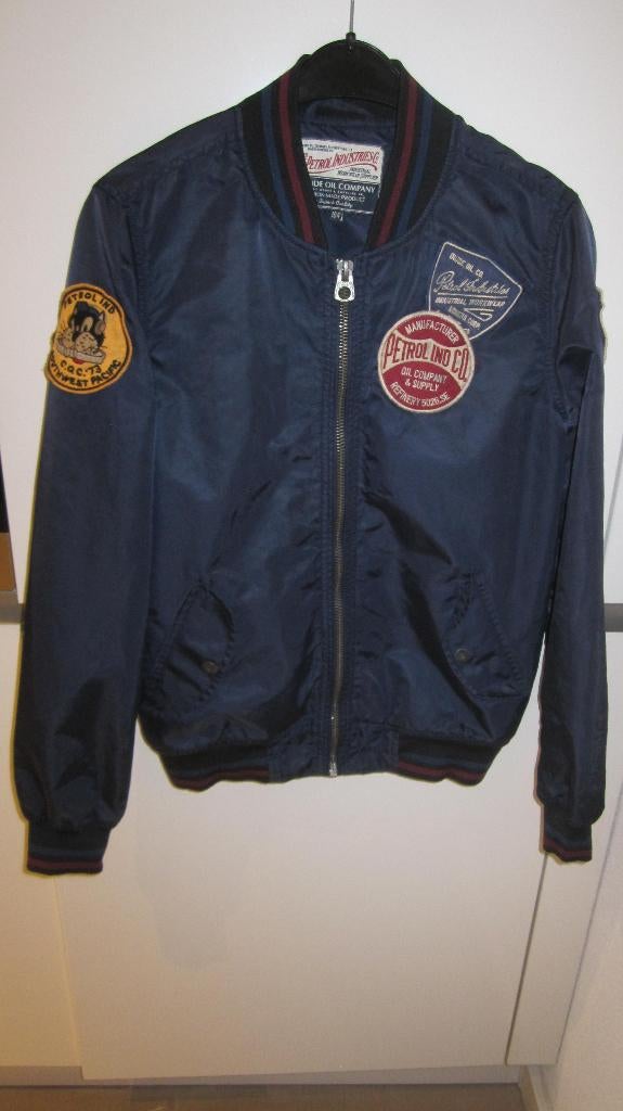 Petrol Industries blauwe zomerjas gevoerd maat 164, Gebruikt, Petrol Industries, Ophalen of Verzenden, Jongen