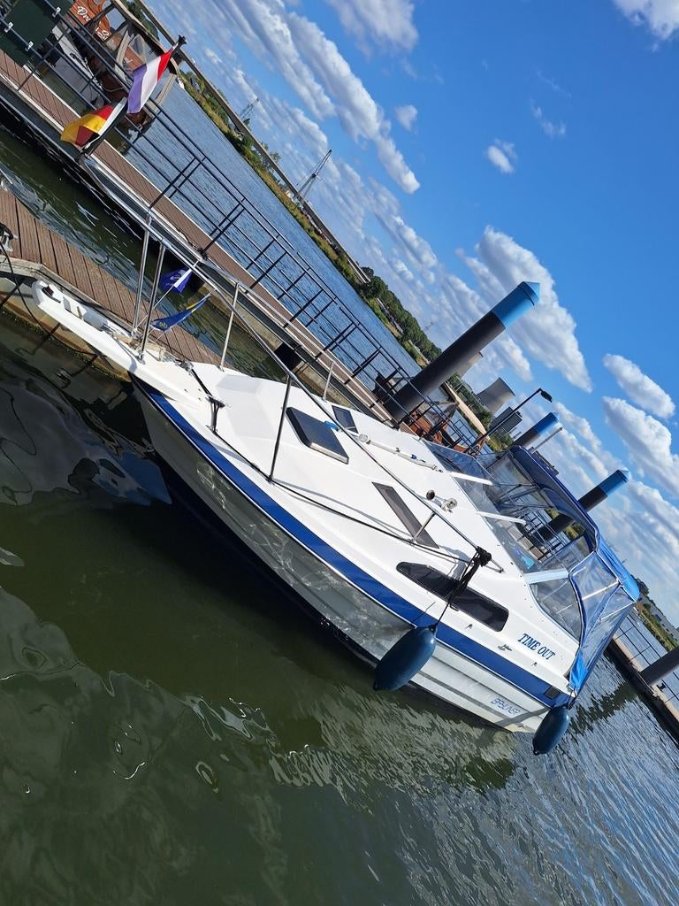 Bayliner 2255 + Boottrailer, !!perfecte staat!!, Ophalen, Polyester, Benzine, 50 pk of meer