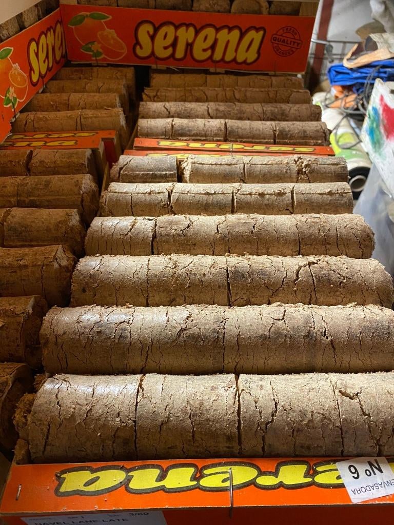 !! Stevige Briketten van gemengd hout. Brand mooi en rustig!, Minder dan 3 m³, Ophalen, Overige houtsoorten