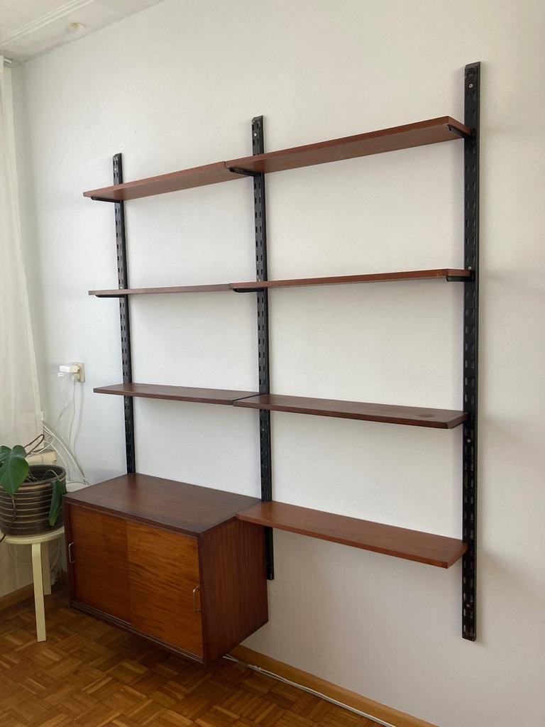 Vintage Modulair Wandsysteem - Kai Kristiansen stijl, Ophalen, Gebruikt