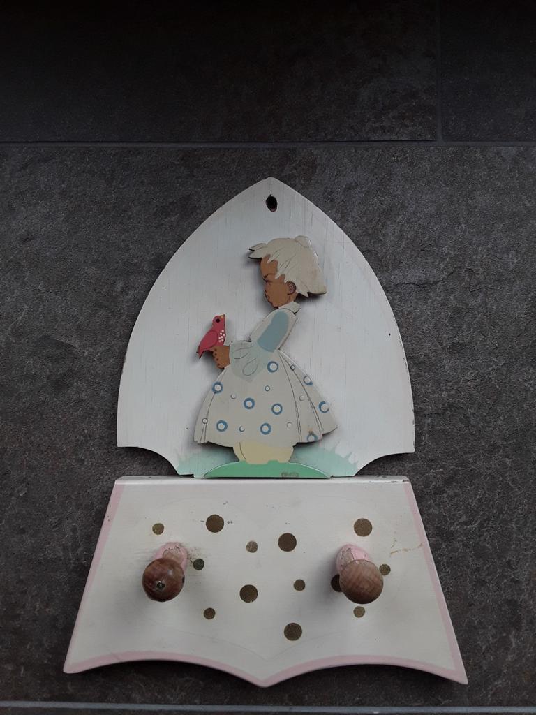 Vintage kinderkapstok, Ophalen of Verzenden, Gebruikt