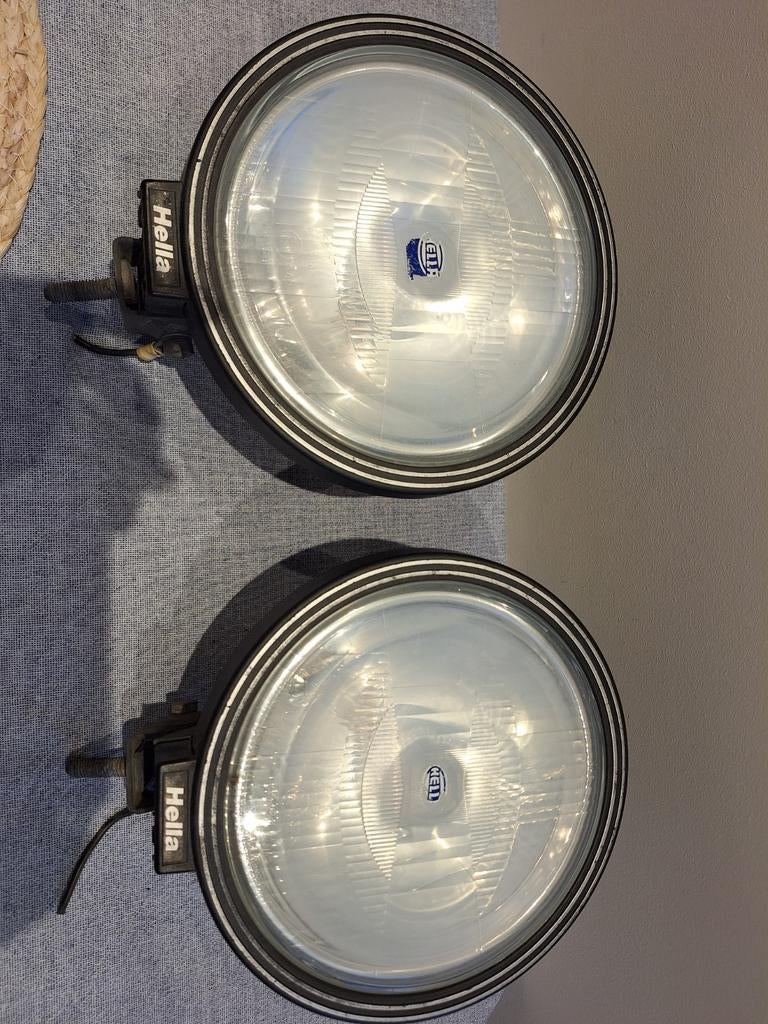 Hella 3000 mistlampen set, Ophalen, Gebruikt, Universele onderdelen