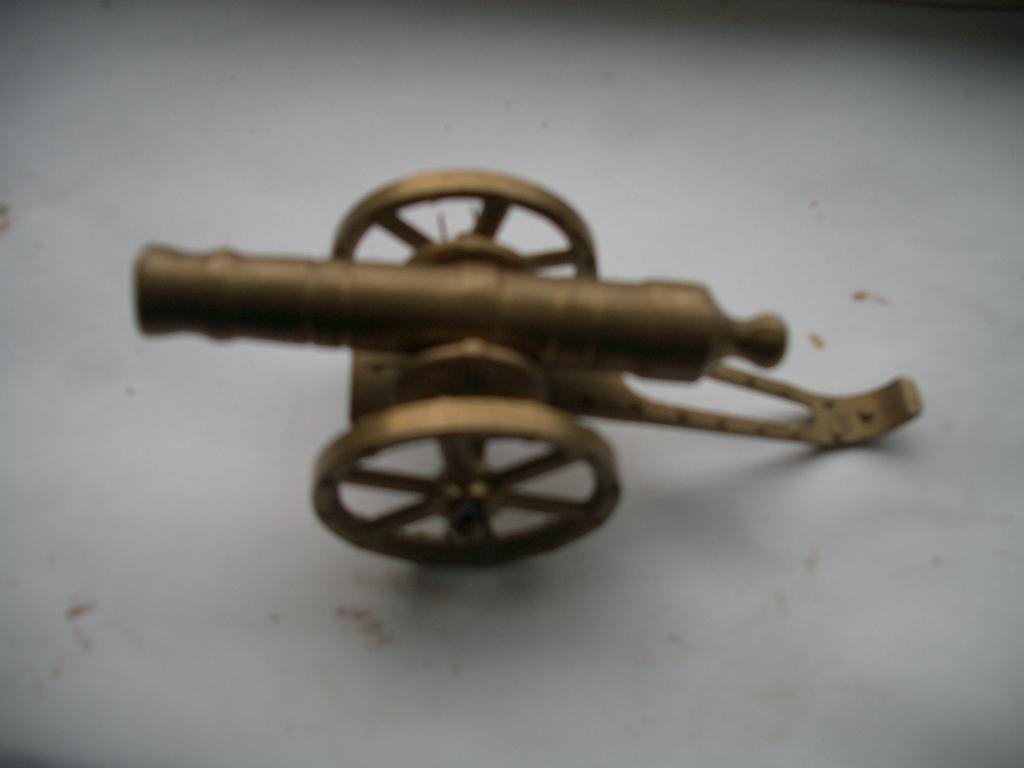 kanon brons verzamelen miniatuur landmacht sfeer decoratie, Ophalen of Verzenden, Landmacht, Nederland, Miniatuur of Beeldje