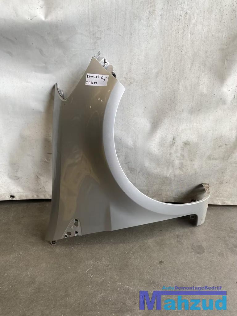 RENAULT CLIO 3 Grijs TED69 Rechts voorscherm scherm pre-lift, Auto-onderdelen, Carrosserie en Plaatwerk, Renault, Voor, Rechts