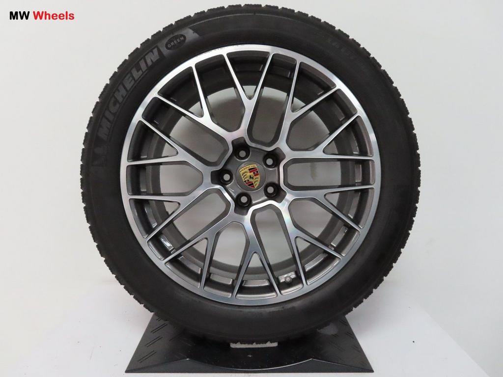 Porsche 20 inch Origineel velgen Macan Spyder winterbanden, Auto-onderdelen, Gebruikt, -, -, Banden en Velgen