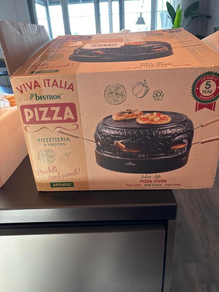 Pizzarette Viva Italia voor 4 personen, nieuw in doos, Ophalen of Verzenden, Nieuw