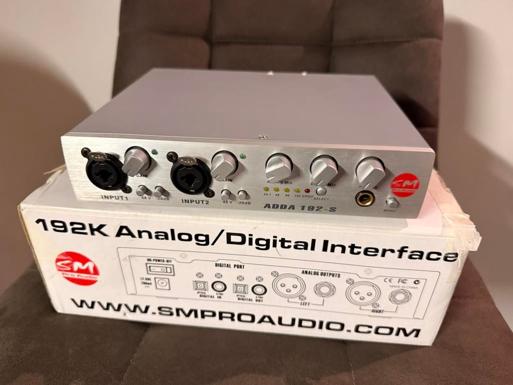 SM Pro Audio Adda 192-s AD/DA (Lynx Aurora), Ophalen of Verzenden, Nieuw, Audio