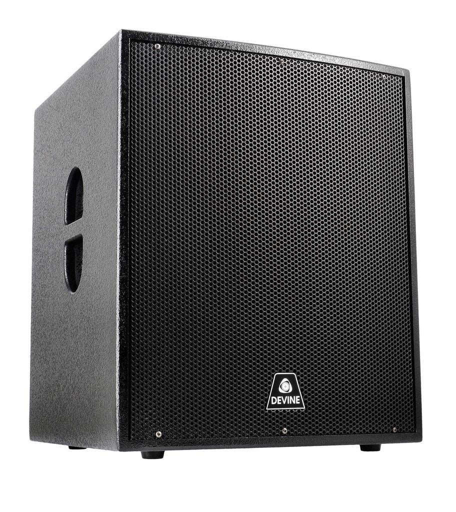 Devine Axeo 15SA actieve subwoofers, Gebruikt, Subwoofer, 120 watt of meer, Ophalen
