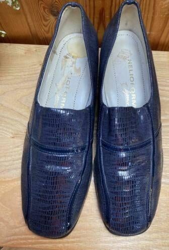 Helioform schoenen maat 7H [40.5], Schoenen met lage hakken, Blauw, Ophalen of Verzenden, Zo goed als nieuw