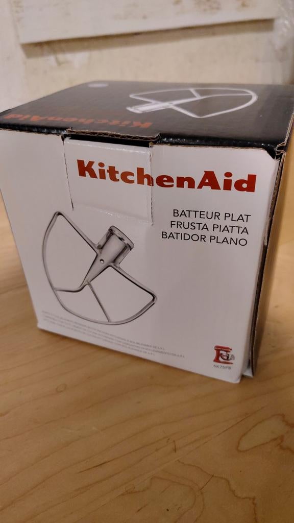 KitchenAid menghaak rvs - Nieuw in doos, 4 liter of meer, Ophalen of Verzenden, Nieuw, 3 snelheden of meer