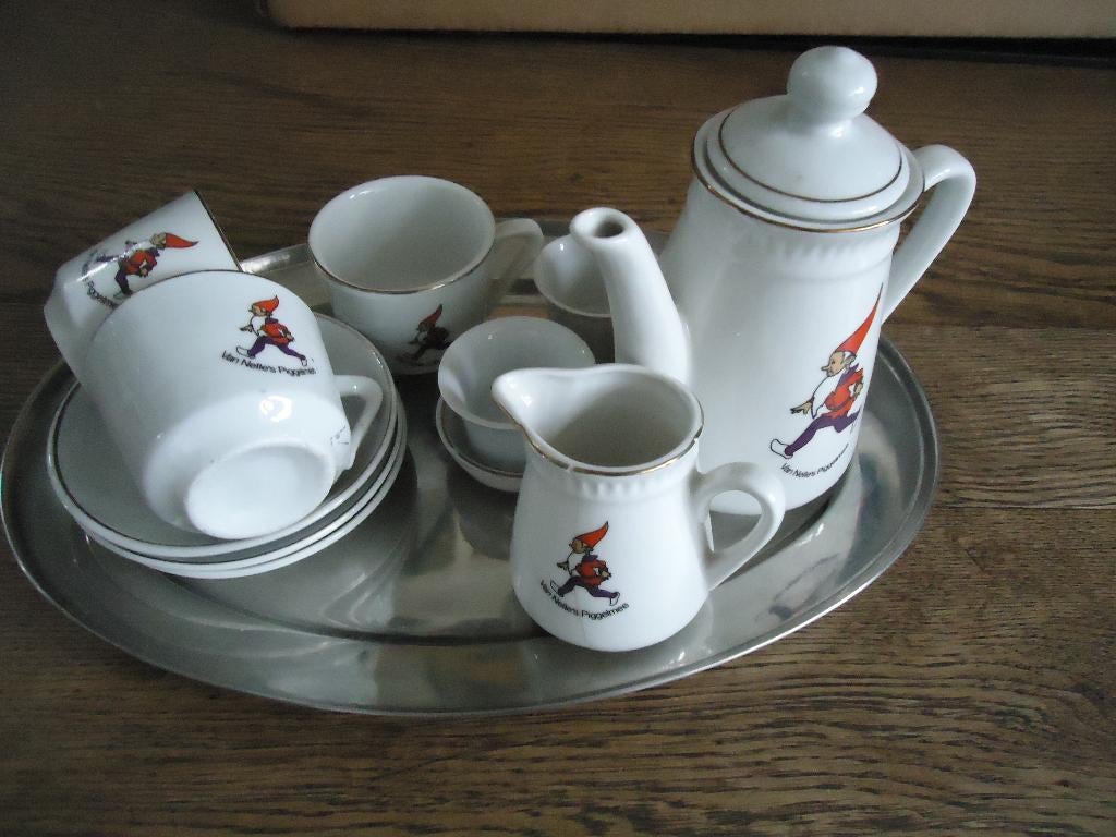 Oud VAN NELLE’S PIGGELMEE kinderserviesje, Verzamelen, Ophalen of Verzenden, Gebruikt