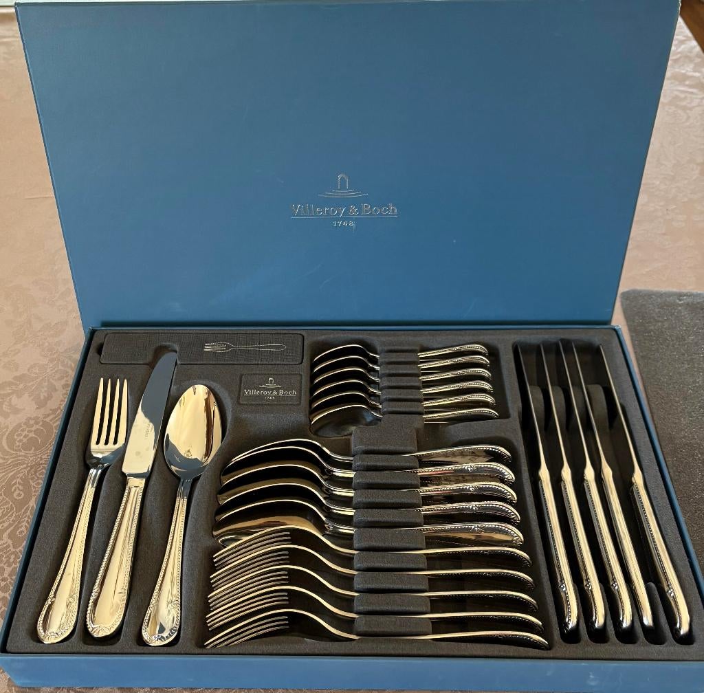 Bestek van Villeroy & Boch La Classica  24 delig, Huis en Inrichting, Keuken | Bestek, Ophalen, Nieuw, Rvs of Chroom, Vaatwasserbestendig