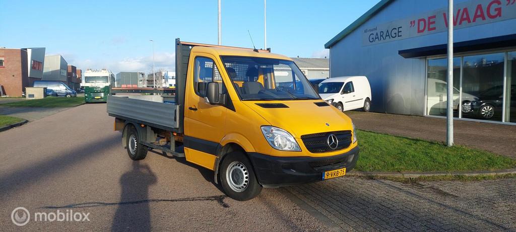Mercedes Sprinter 313 2.2 CDI 366 Pick-up Open Laadbak, Auto's, Bestelauto's, Euro 5, Gebruikt, 129 pk, 2800 kg